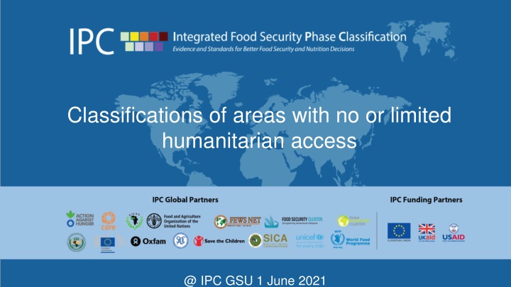 classifications of areas with no or limited