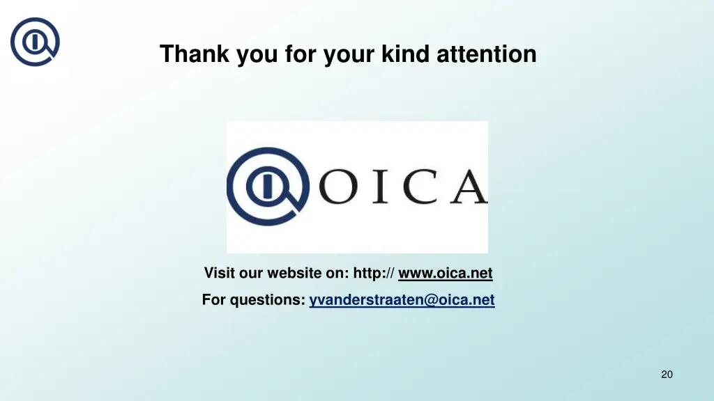 thank you for your kind attention