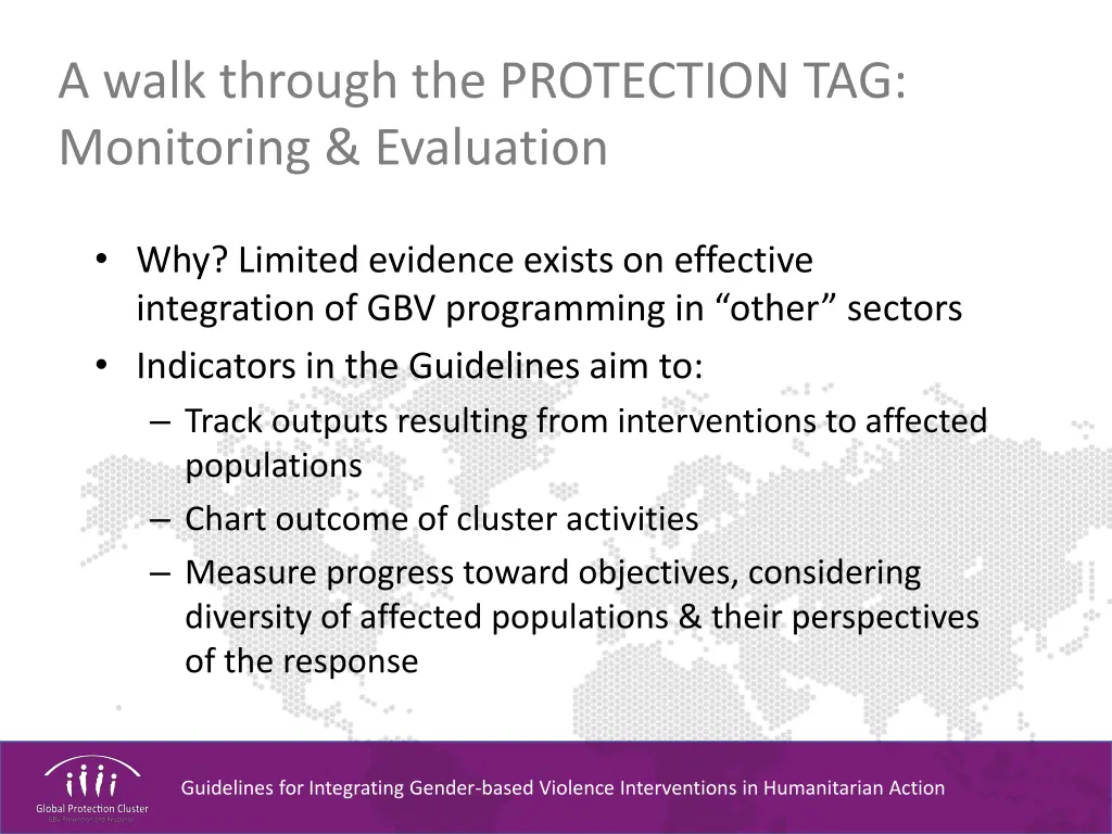 a walk through the protection tag monitoring 1