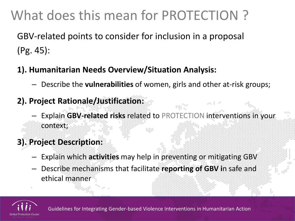 what does this mean for protection 1