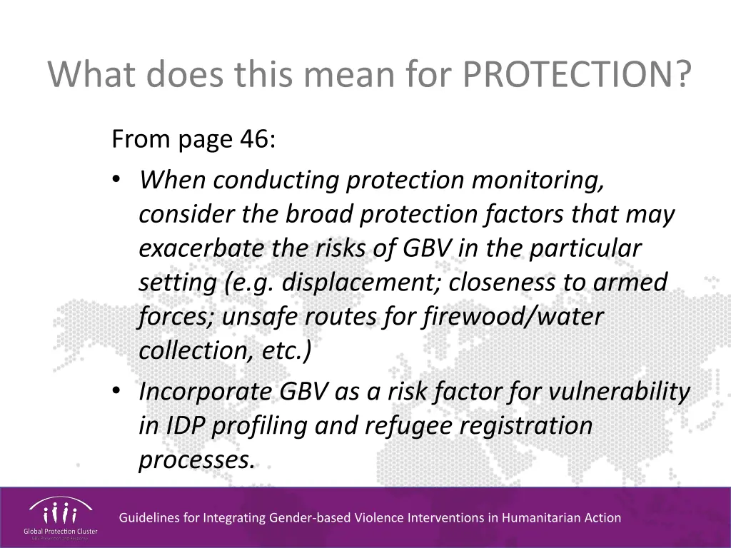 what does this mean for protection 5