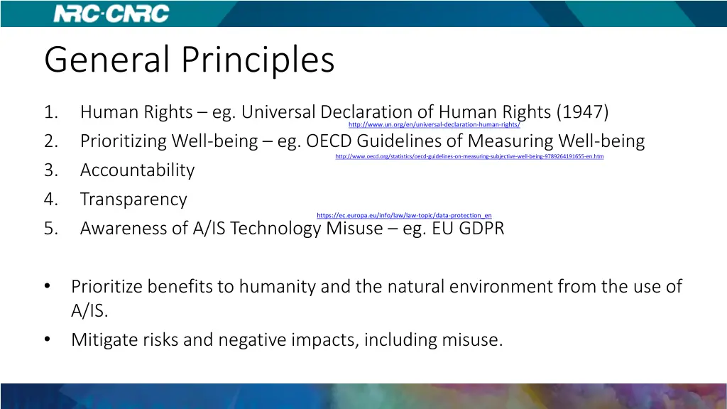 general principles 1