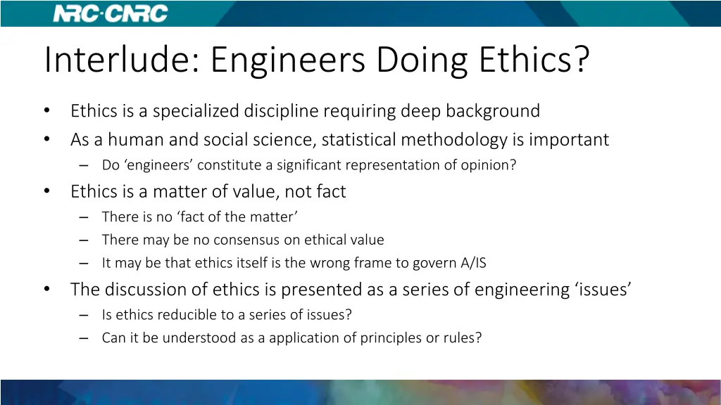 interlude engineers doing ethics