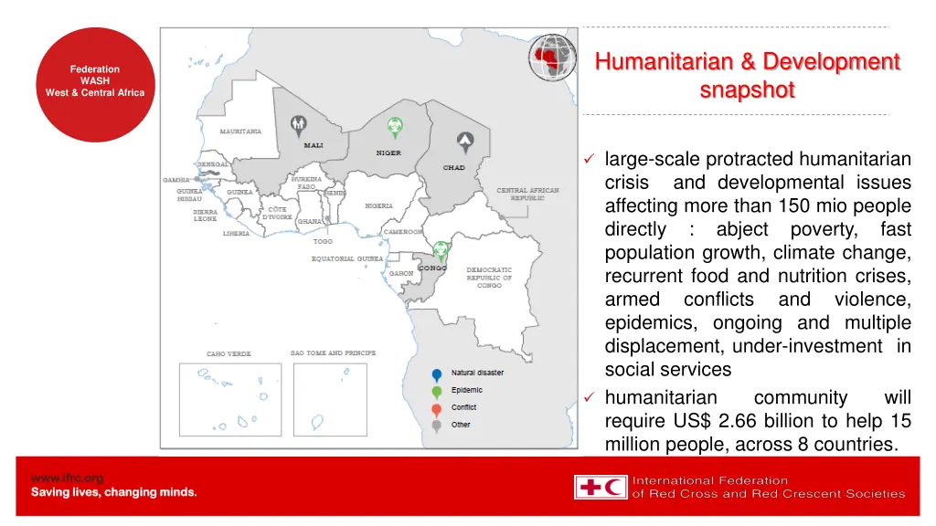 humanitarian development snapshot