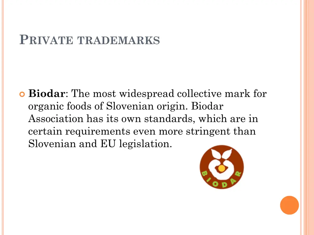 p rivate trademarks