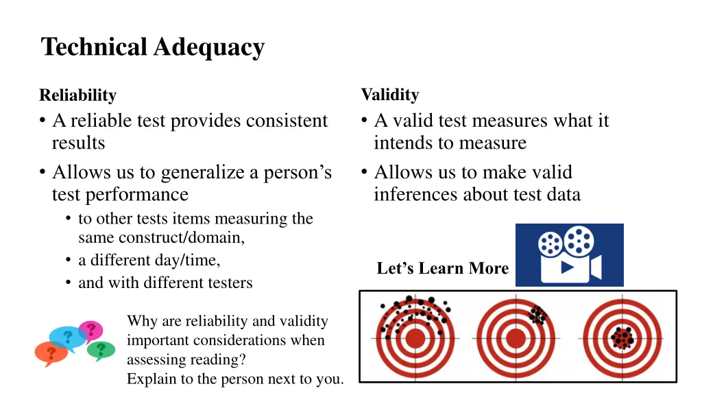 technical adequacy