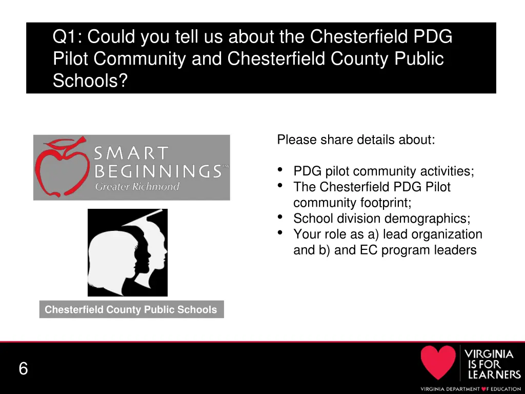 q1 could you tell us about the chesterfield