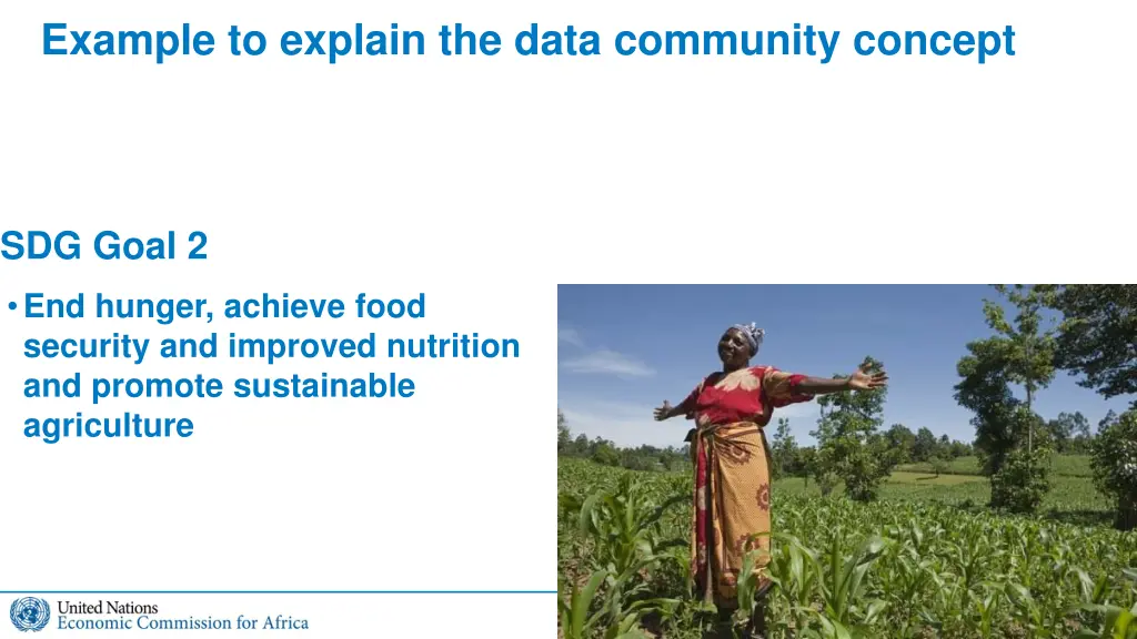 example to explain the data community concept