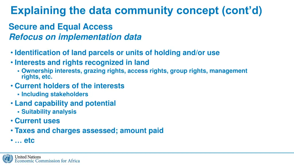 explaining the data community concept cont d 4