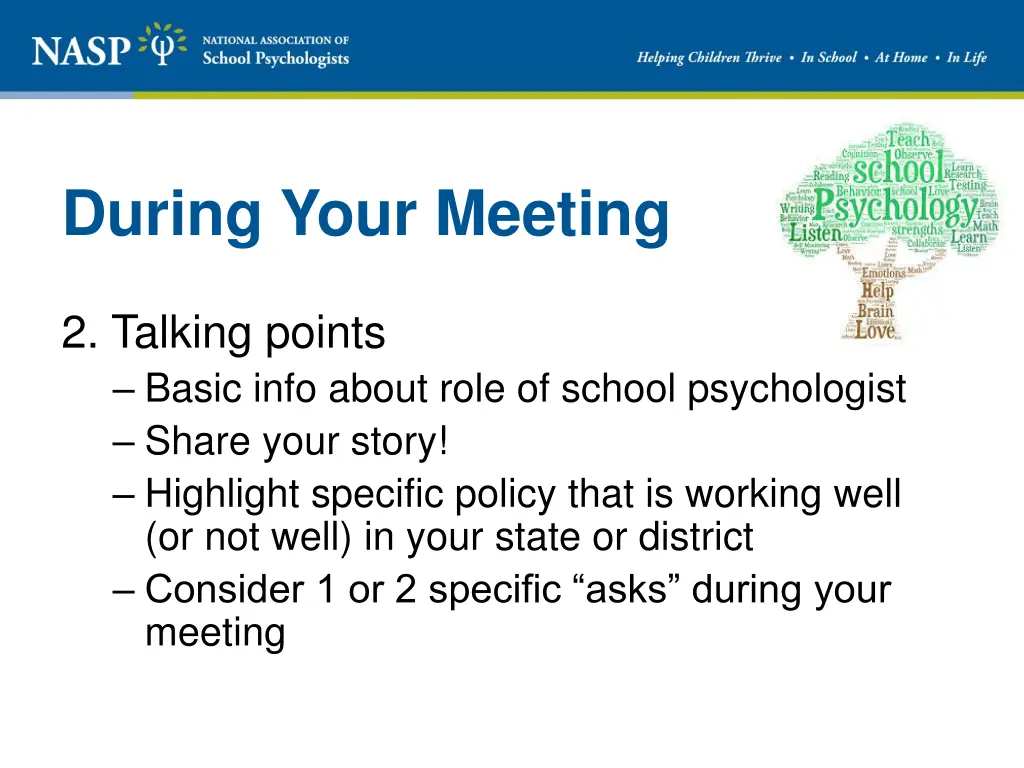 during your meeting 1