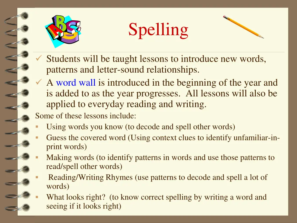 spelling