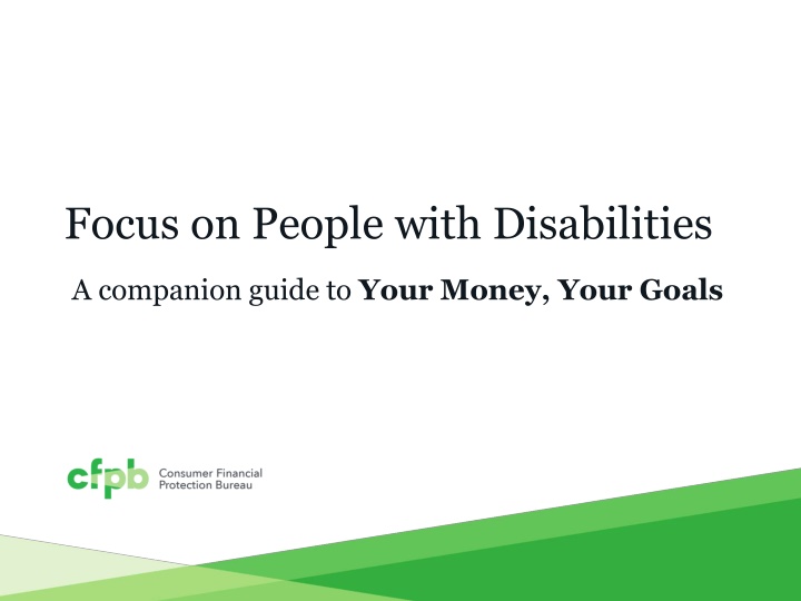focus on people with disabilities