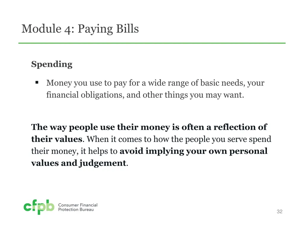 module 4 paying bills