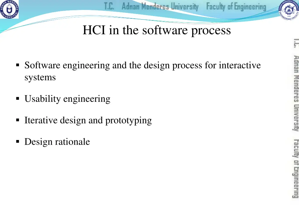 hci in the software process