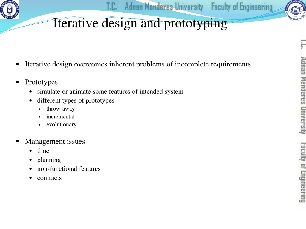 iterative design and prototyping