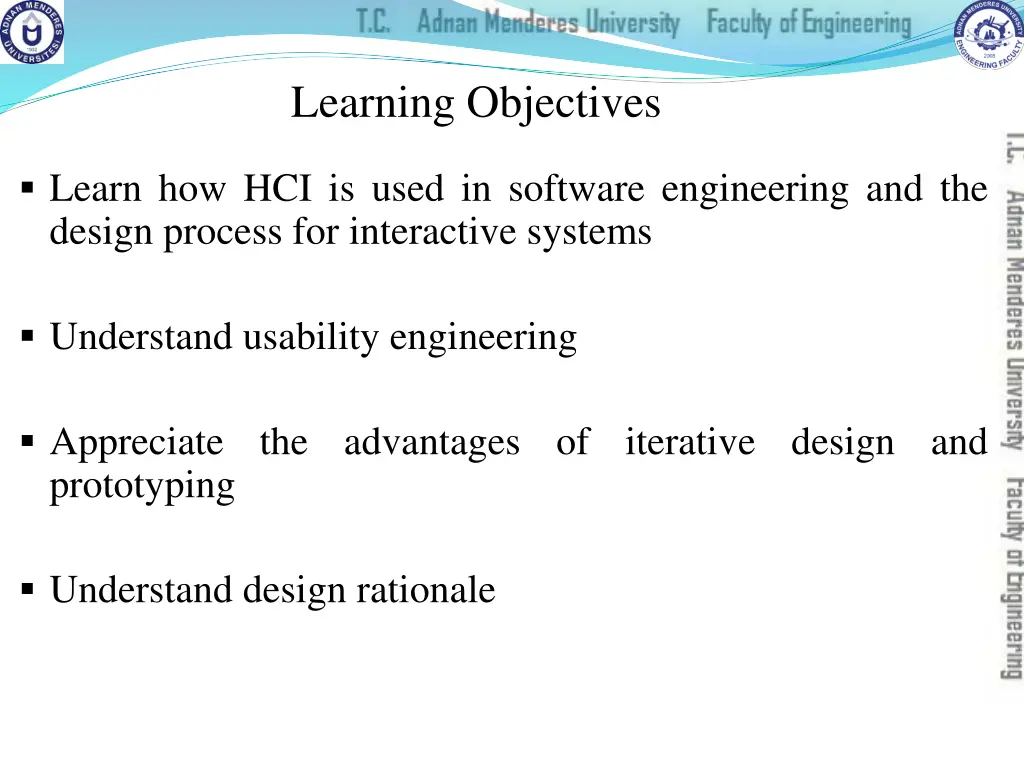 learning objectives