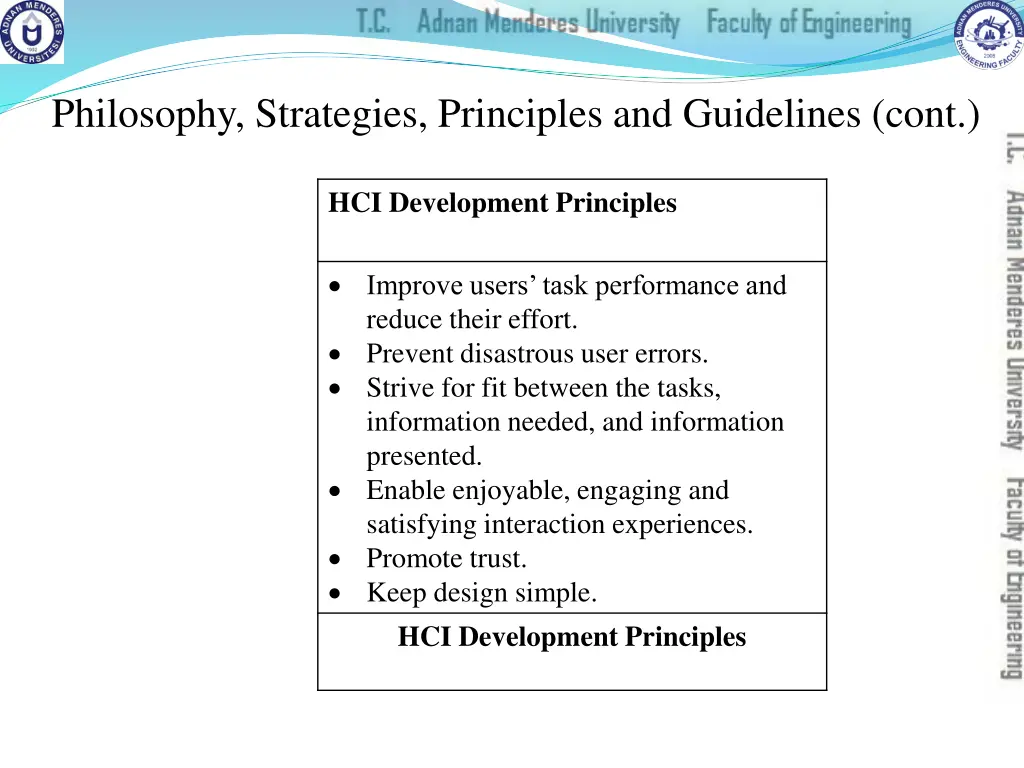philosophy strategies principles and guidelines 2