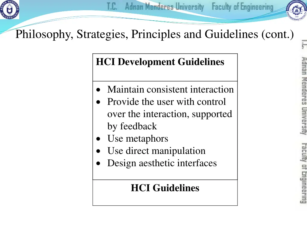 philosophy strategies principles and guidelines 3