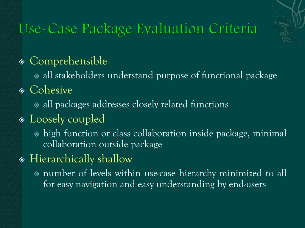 comprehensible all stakeholders understand