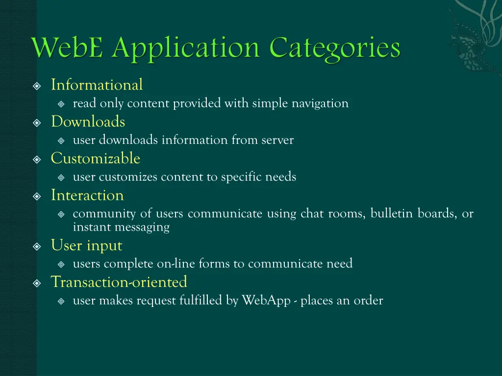 informational read only content provided with