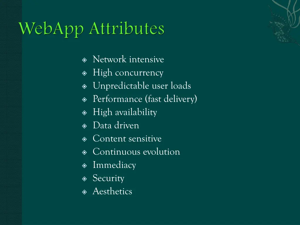 network intensive high concurrency unpredictable