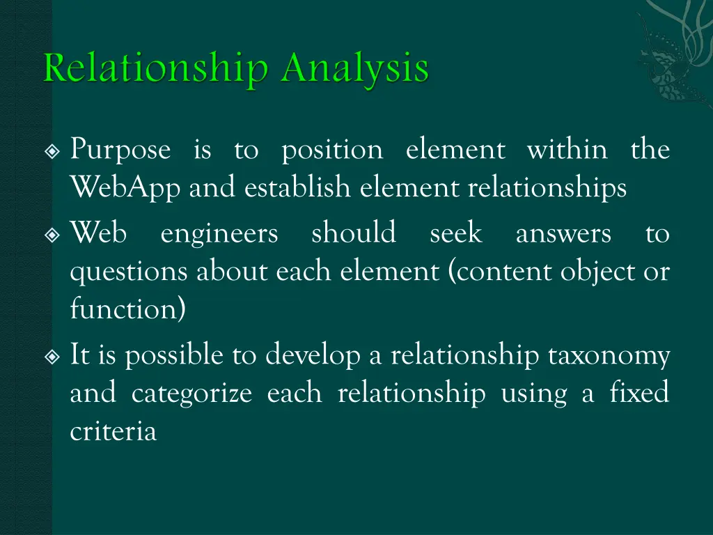 purpose is to position element within the webapp