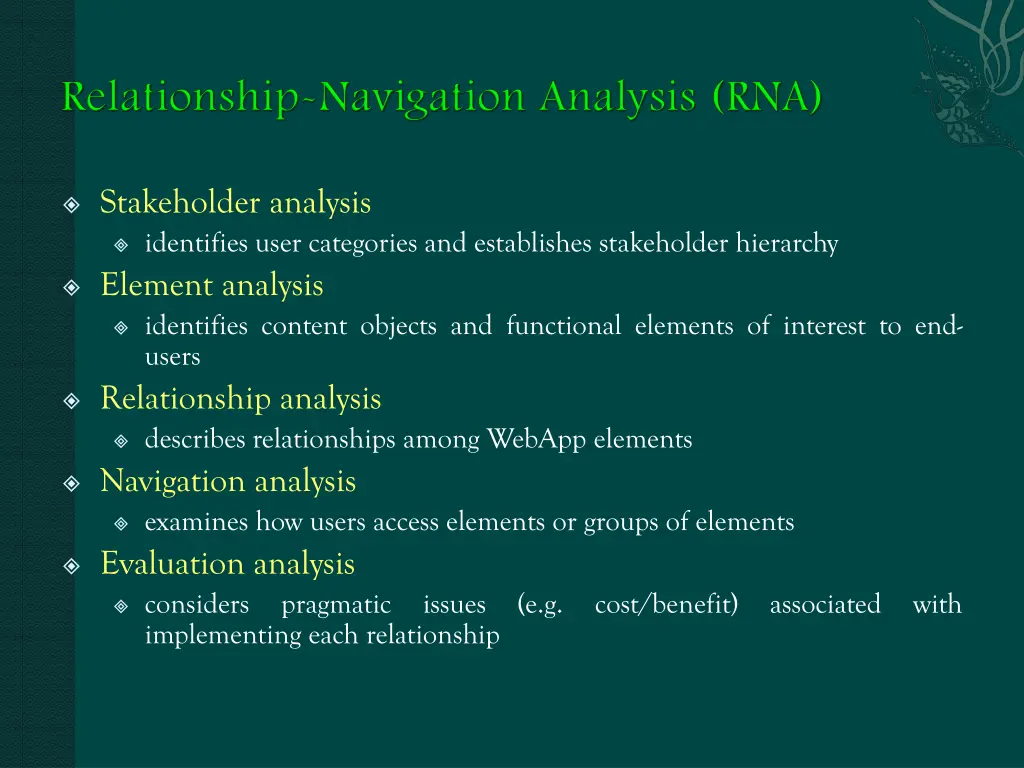 stakeholder analysis identifies user categories