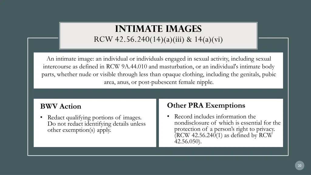 intimate images rcw 42 56 240 14 a iii 14 a vi