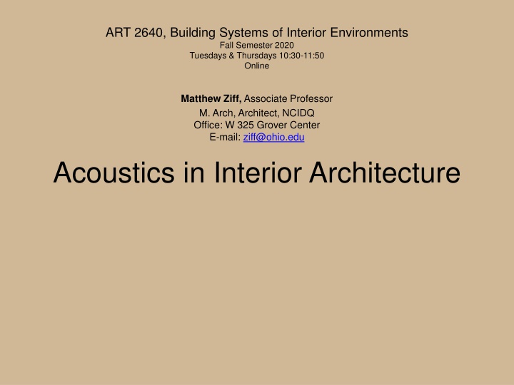 art 2640 building systems of interior