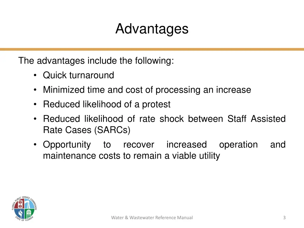advantages