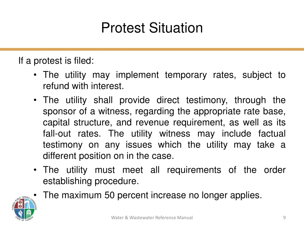 protest situation
