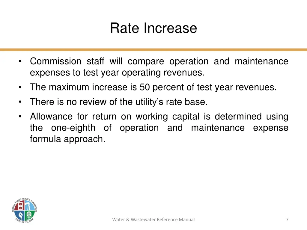 rate increase