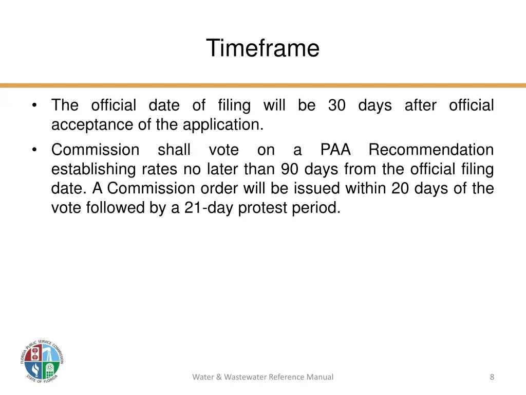 timeframe