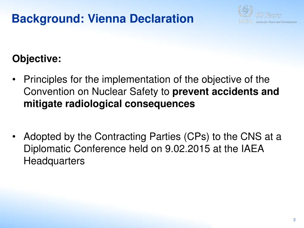 background vienna declaration