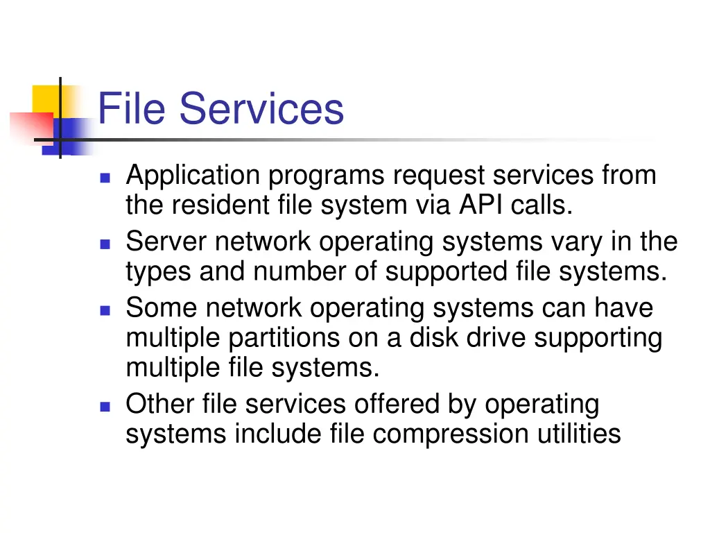 file services