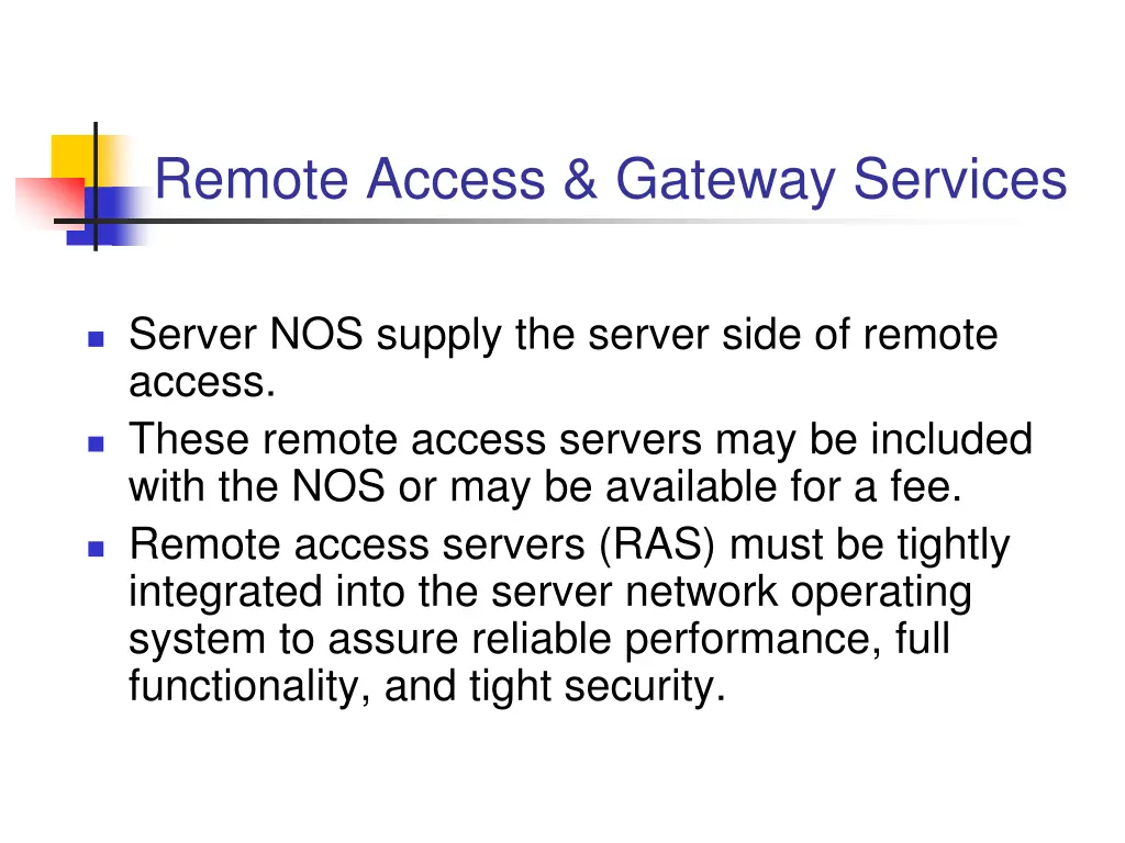 remote access gateway services