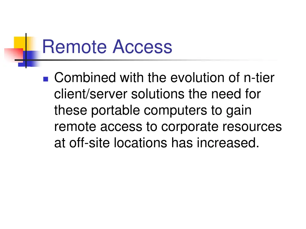 remote access