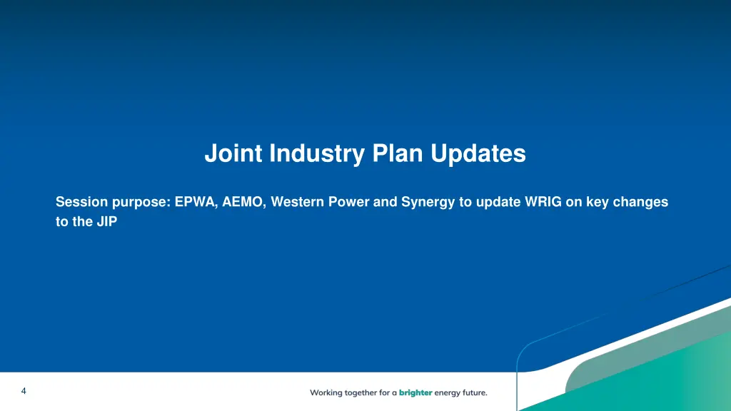 joint industry plan updates