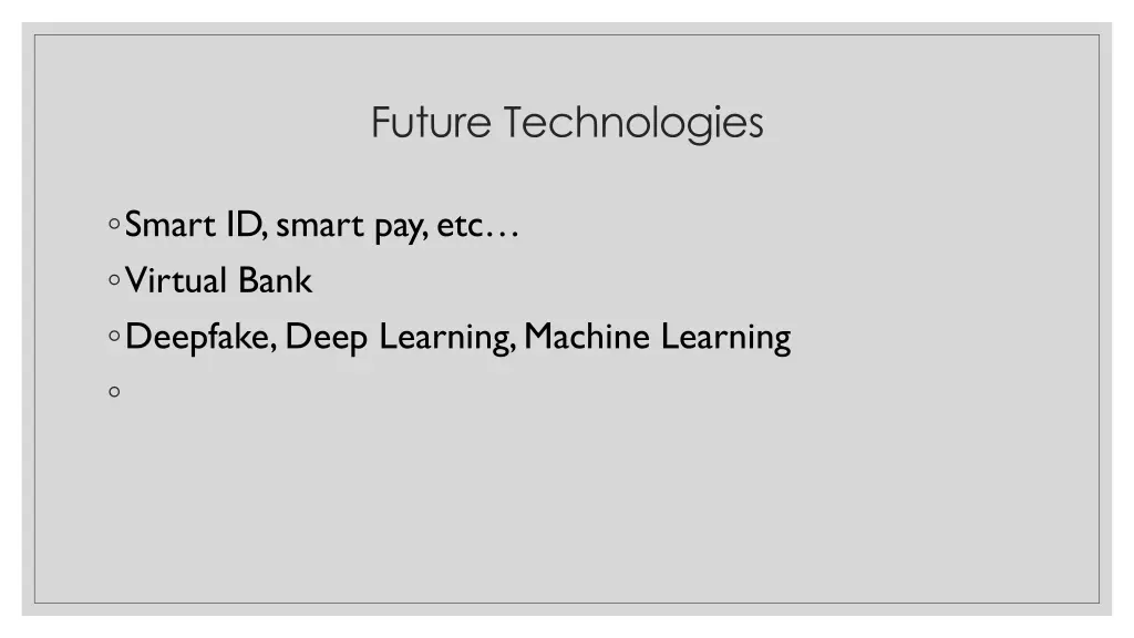 future technologies 2