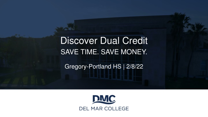 discover dual credit save time save money
