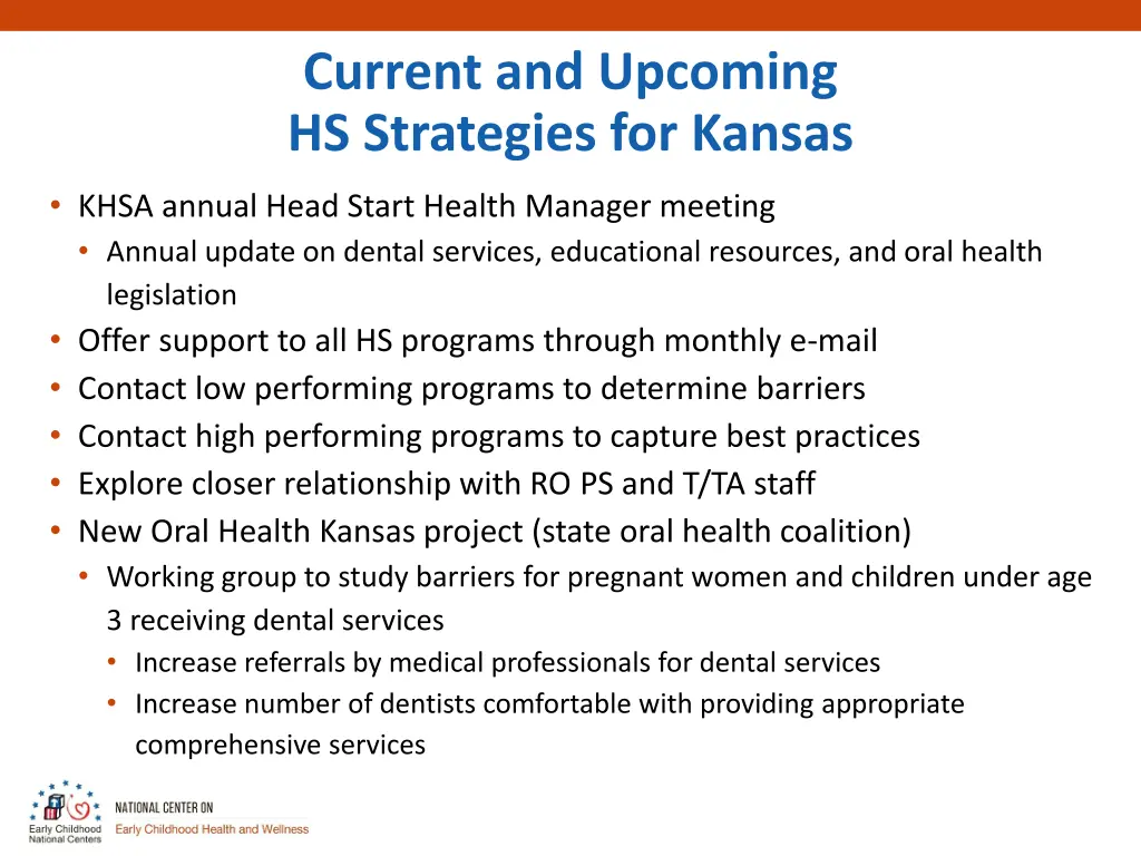 current and upcoming hs strategies for kansas