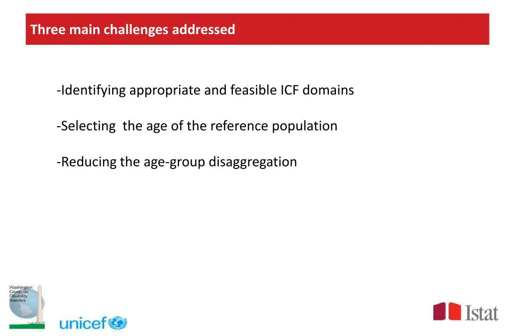 three main challenges addressed
