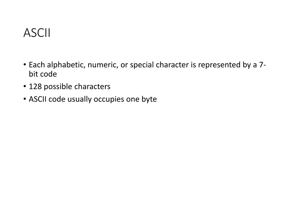 ascii