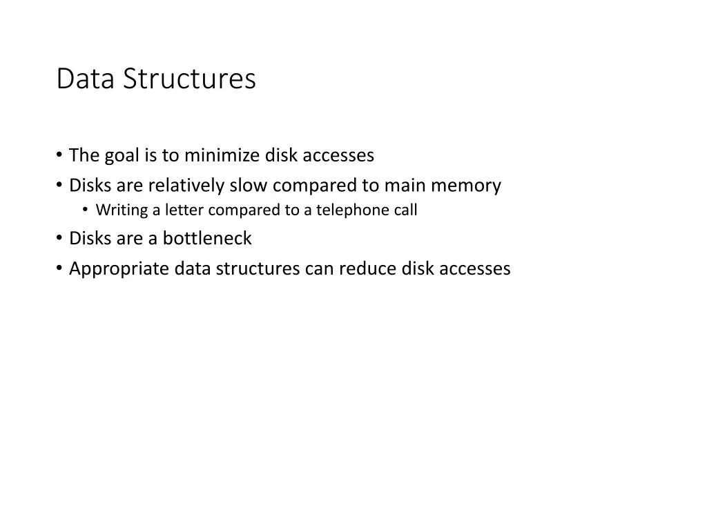data structures