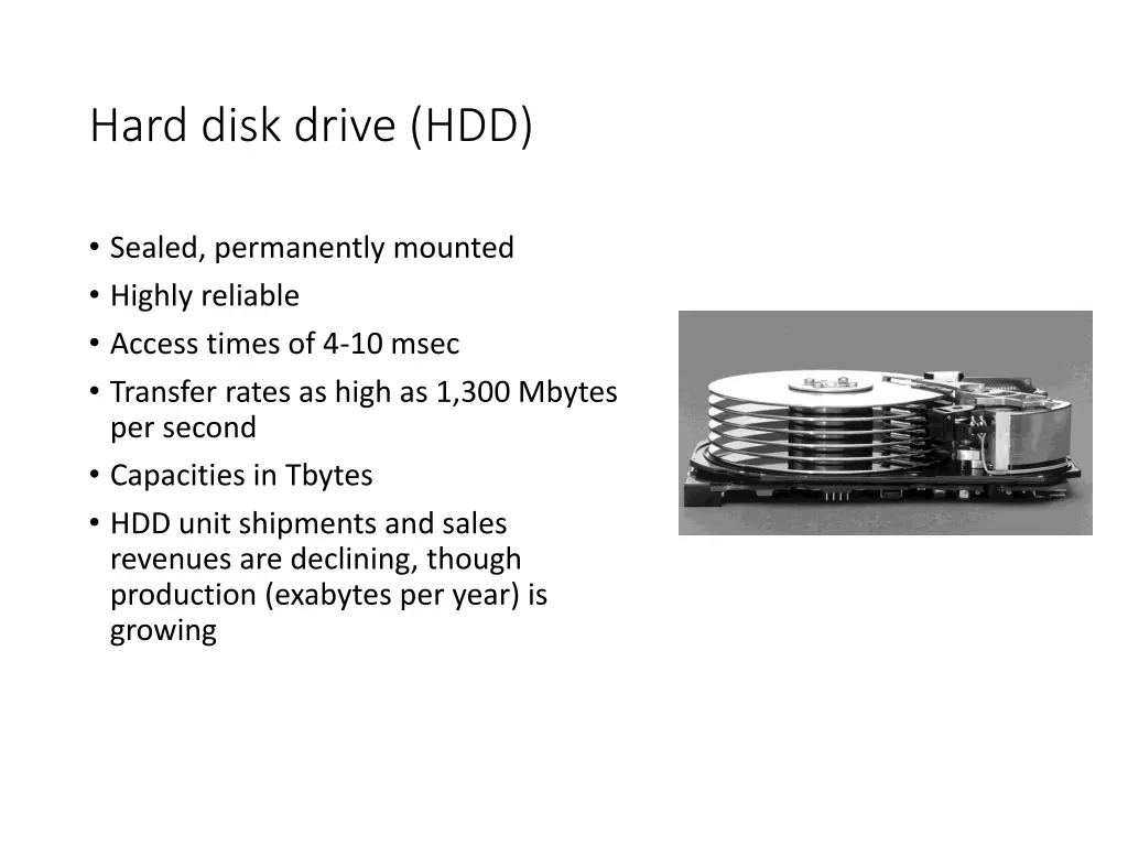 hard disk drive hdd