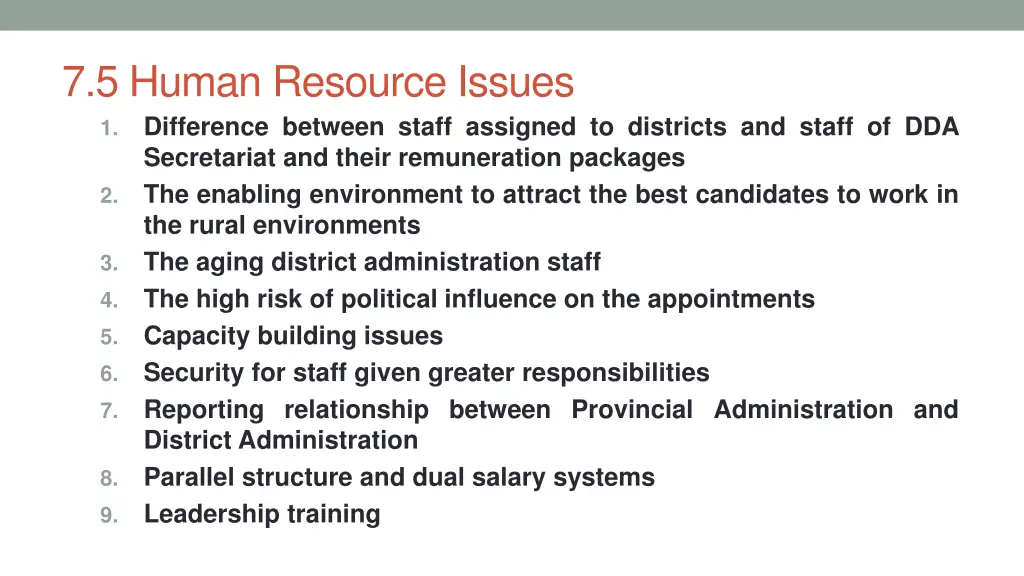 7 5 human resource issues 1 difference between