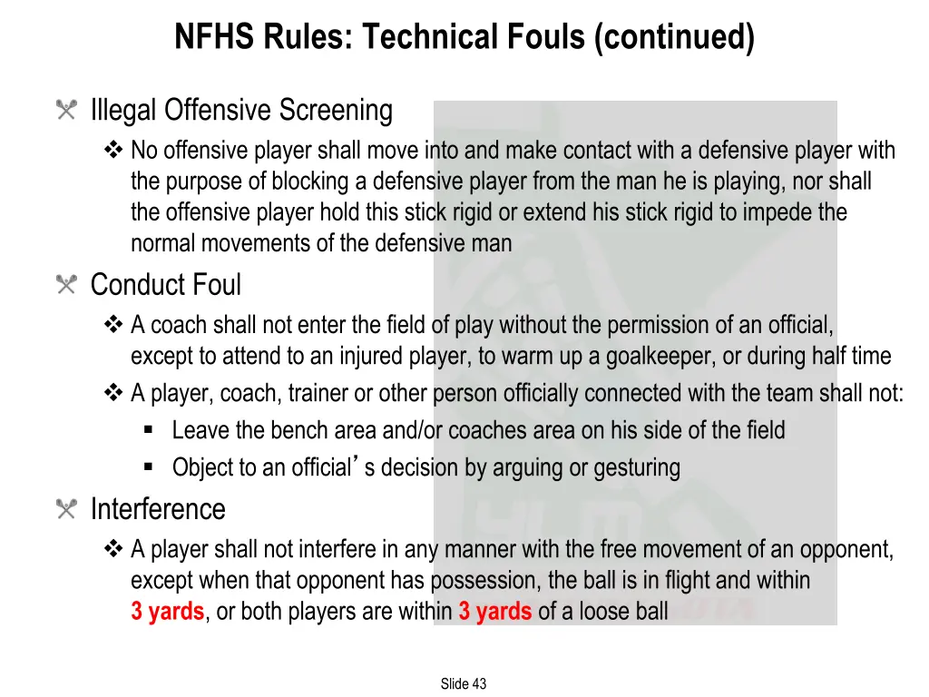nfhs rules technical fouls continued 1