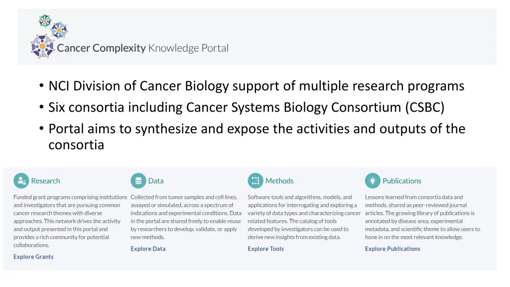 nci division of cancer biology support