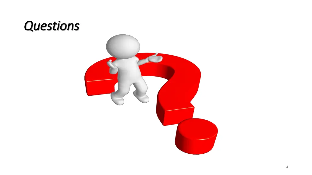 questions questions