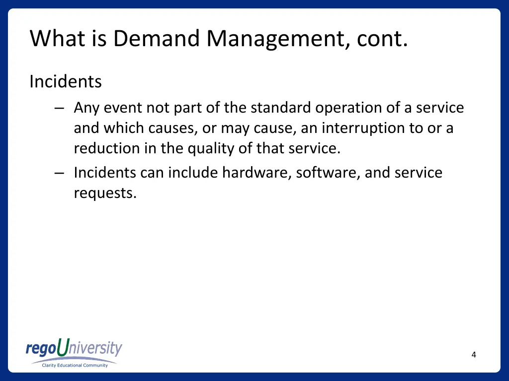 what is demand management cont